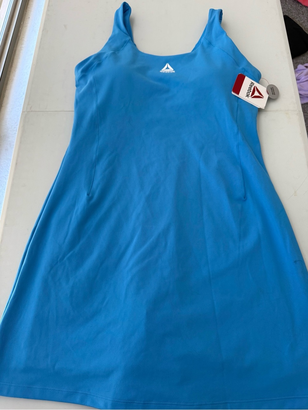 Reebok Bright Blue Tank Tennis Dress